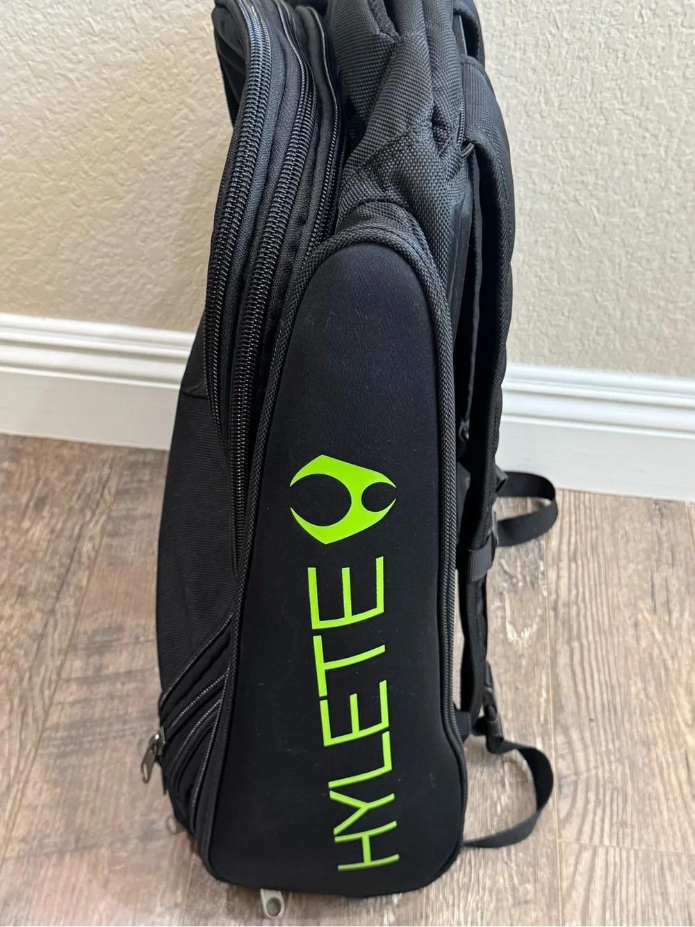 HYLETE Icon 6-in-1 60L Convertible Backpack Travel Gym Duffel Black